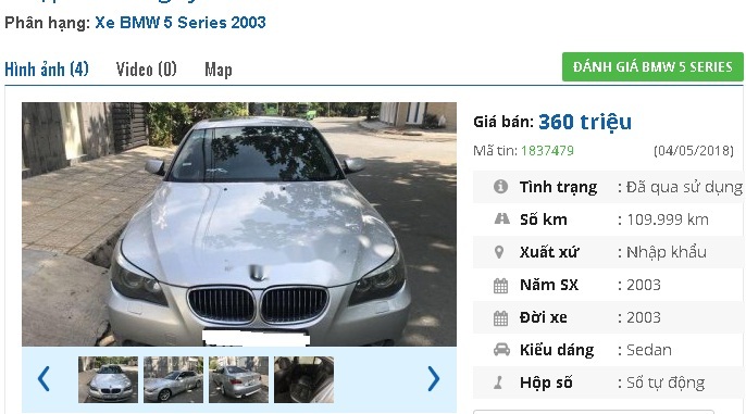 Có nên mua BMW 520i cũ