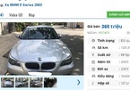 Những chiếc BMW cũ số tự động này đang rao giá 300 triệu tại Việt Nam