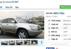 3 chiếc ô tô Lexus cũ số tự động này đang rao giá 400 triệu tại Việt Nam