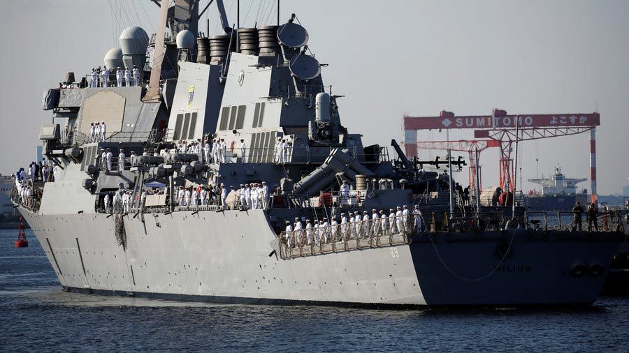 Tàu chiến Mỹ tới Nhật đúng lúc Mỹ - Triều có thể hoãn gặp