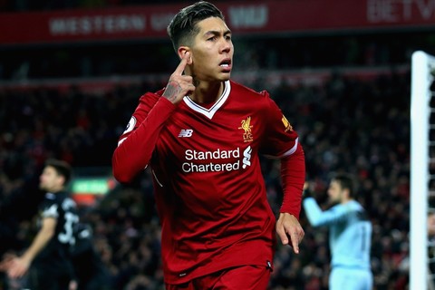 Firmino và những bàn thắng Premier League 2017-18