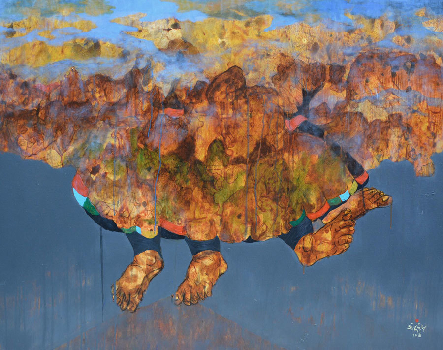 Tranh Đoàn Xuân Tặng: Lời thì thầm từ vùng cao