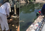 Hà Nội: Cô gái trẻ nhảy xuống sông tự tử giữa trưa