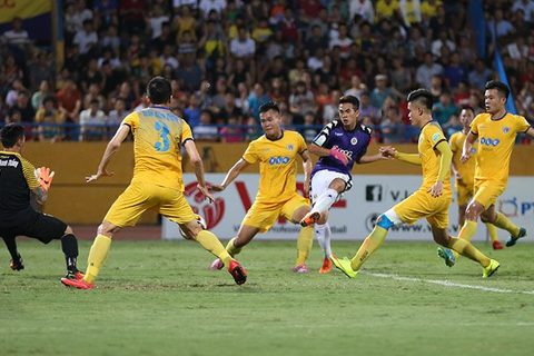 Hà Nội 2-1 Thanh Hóa: Văn Kiên nâng tỷ số lên 2-1