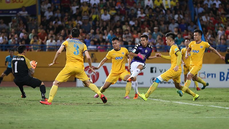 Hà Nội 2-1 Thanh Hóa: Văn Kiên nâng tỷ số lên 2-1