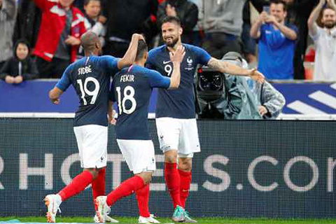 Video Pháp 2-0 Ireland