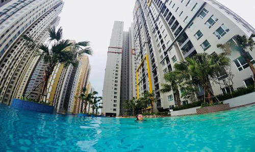 Seasons Avenue khai trương bể bơi vô cực phong cách Singapore