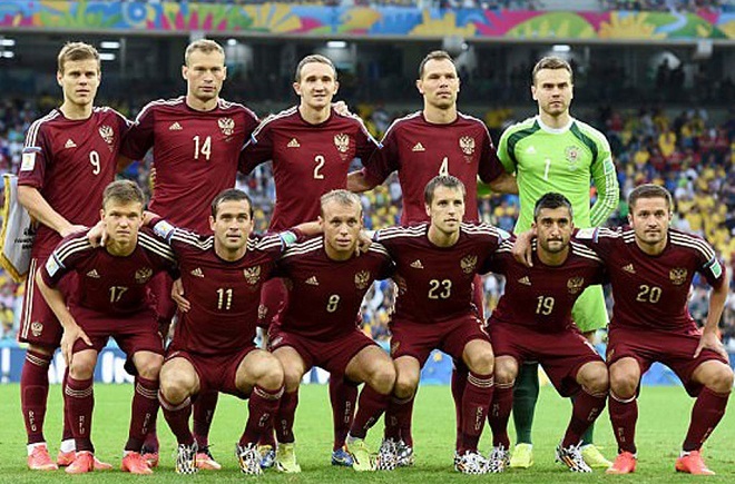 Lịch thi đấu của ĐT Nga tại World Cup 2018