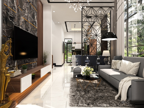 Nội thất ‘sang chảnh’ trong căn biệt thự Bella Villa