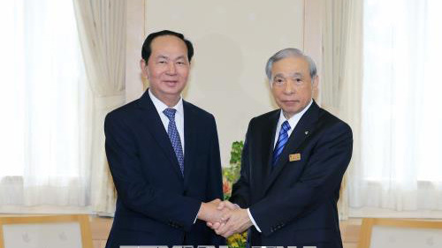 Chủ tịch nước Trần Đại Quang đi thăm tỉnh Gunmar, Nhật Bản