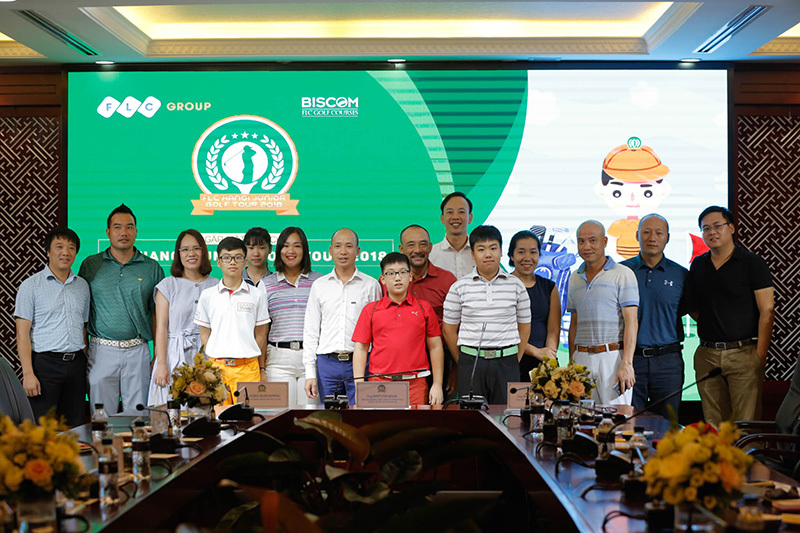 50 golfer nhí dự giải FLC Hà Nội junior golf tour 2018