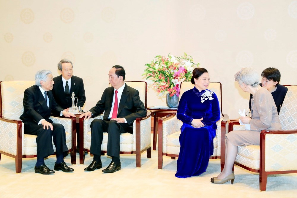 Chủ tịch nước Trần Đại Quang,Trần Đại Quang,quan hệ Việt Nhật,Việt Nam - Nhật Bản
