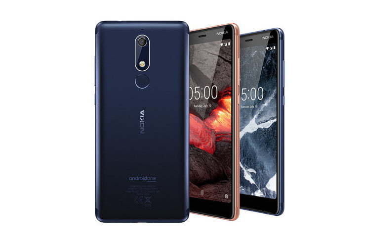 Nokia làm mới liền lúc ba mẫu smartphone bình dân