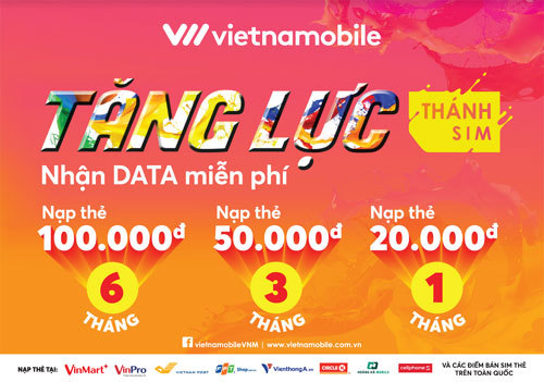 ‘Thánh SIM’ Vietnamobile: data vô tận lên đến nửa năm