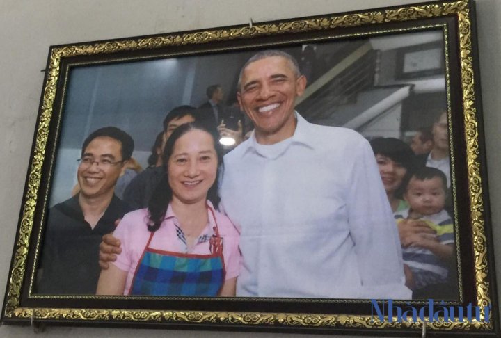 đất vàng,bún chả Obama