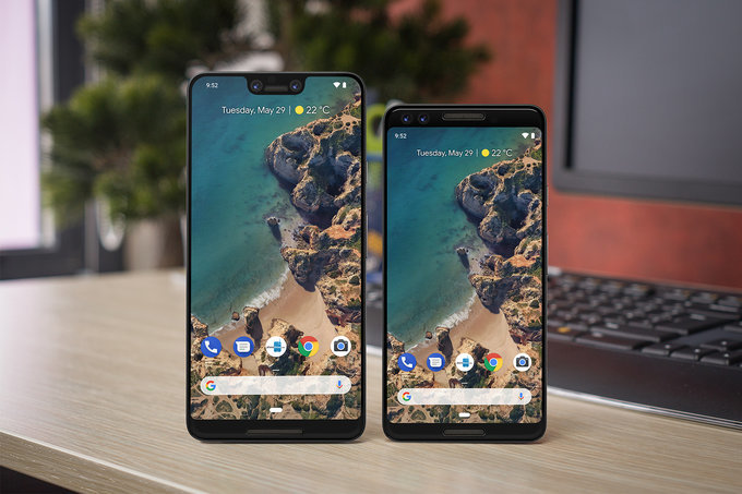 Hé lộ thiết kế Pixel 3 và Pixel 3 XL của Google sắp ra mắt