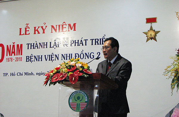 Bệnh viện Nhi Đồng 2 tạo được nhiều dấu ấn sau 40 năm thành lập