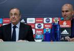 Zidane từ chức HLV trưởng Real, Chủ tịch Perez sốc nặng