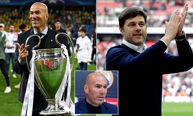 Real Madrid,Zidane,Zinedine Zidane,Pochettino