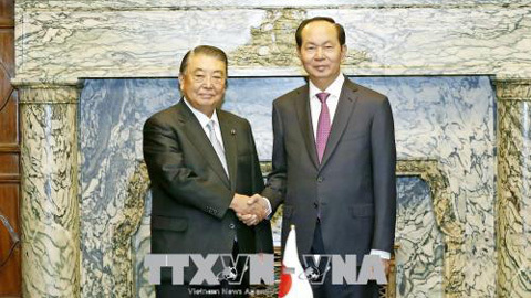 Chủ tịch nước hội kiến Chủ tịch Hạ viện Nhật Bản