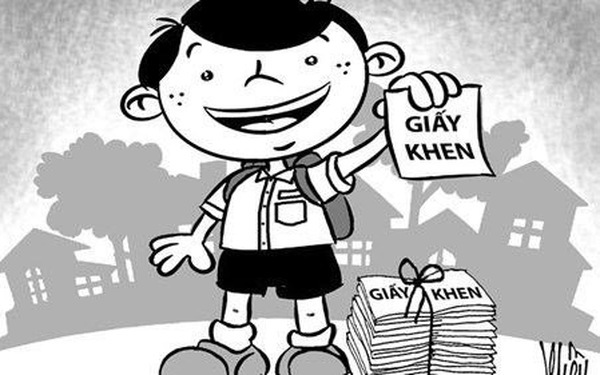 ‘Mất mặt quá, đến giấy khen còn không có’