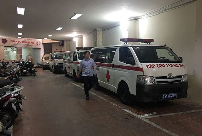 Chuyện chưa kể ở trung tâm cấp cứu 115 Hà Nội