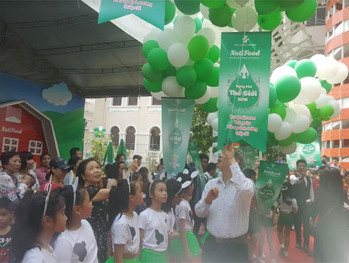 NutiFood nỗ lực giảm thiểu tỉ lệ trẻ em suy dinh dưỡng