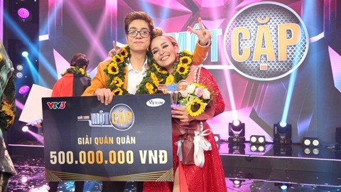 Hát hit Bùi Anh Tuấn, Tố Tố đoạt Quán quân ‘Trời sinh một cặp’