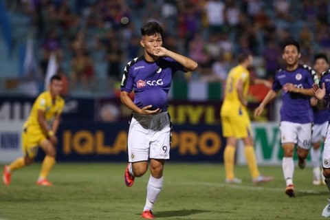 Hà Nội FC 1-0 Khánh Hòa: Văn Thành mở tỷ số