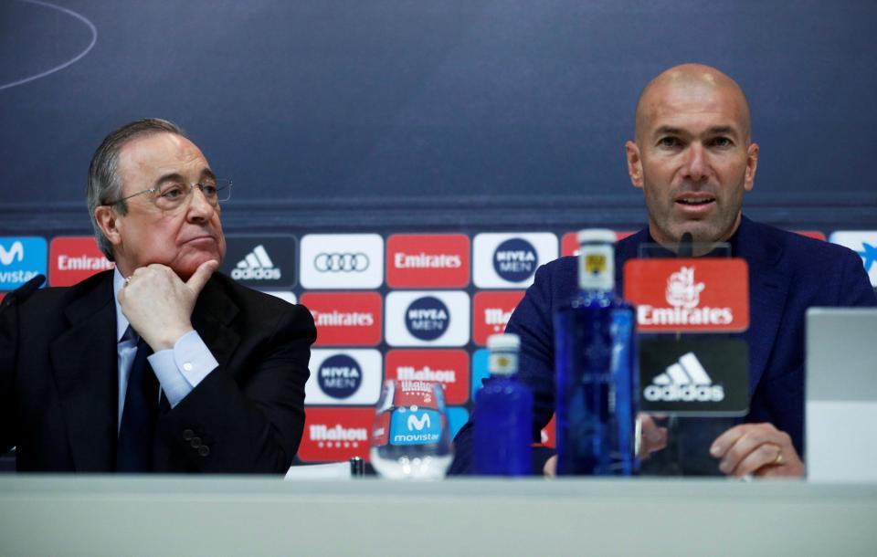 Zidane cãi nảy lửa với chủ tịch Perez trước khi từ chức