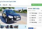 Những chiếc ô tô SUV cũ đang rao bán tầm giá 300 triệu tại Việt Nam