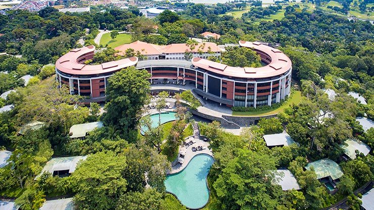 Hình ảnh khách sạn tổ chức thượng đỉnh Mỹ - Triều