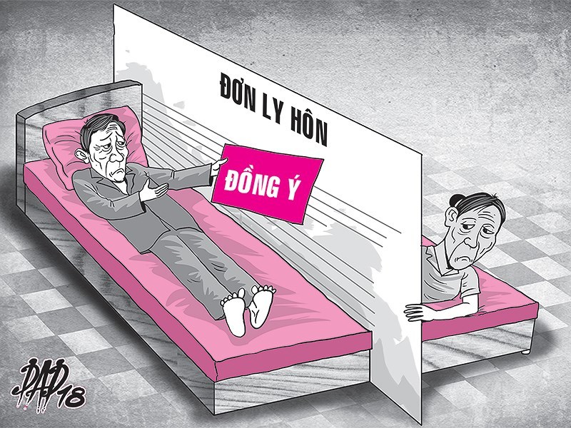Ly hôn vì không cho chồng ngủ chung