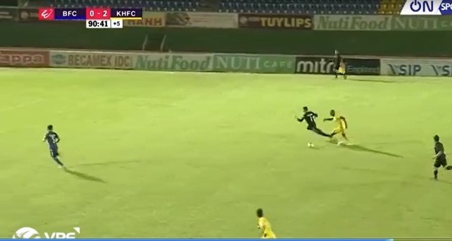 Bình Dương 0-3 Khánh Hòa