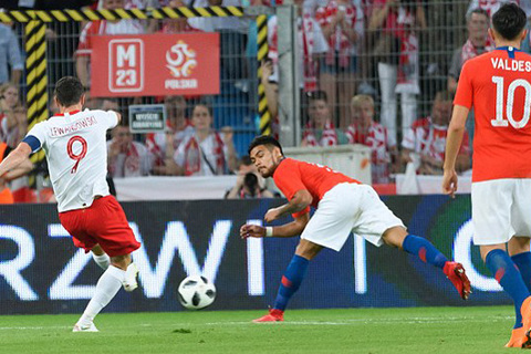 Video Ba Lan 2-2 Chile