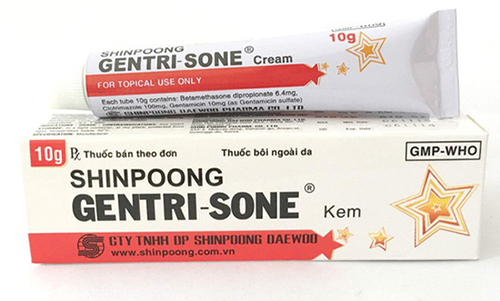 Nghi ngờ xuất hiện thuốc kem Shinpoong Gentri-sone giả trên thị trường