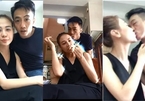Cường Đôla hôn và gọi Đàm Thu Trang là vợ, tuyên bố livestream đám cưới