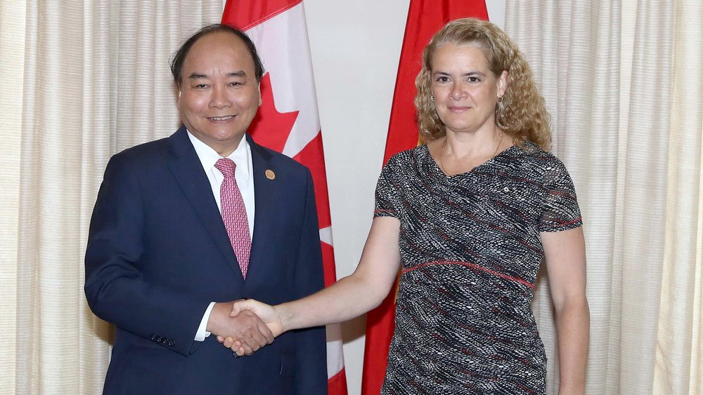 Hình ảnh về hoạt động của Thủ tướng tại Canada