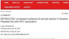 Nhà khoa học giả bịa chuyện về vắc xin HPV gây ung thư Nhà khoa học giả bịa chuyện về vắc xin HPV gây ung thư