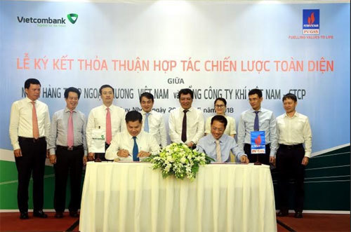 Vietcombank và PV GAS ký kết hợp tác chiến lược toàn diện