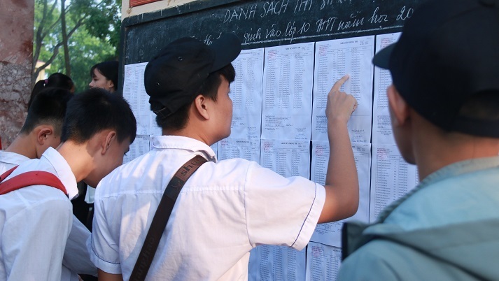 Công bố biểu điểm chấm môn văn thi lớp 10 ở Hà Nội