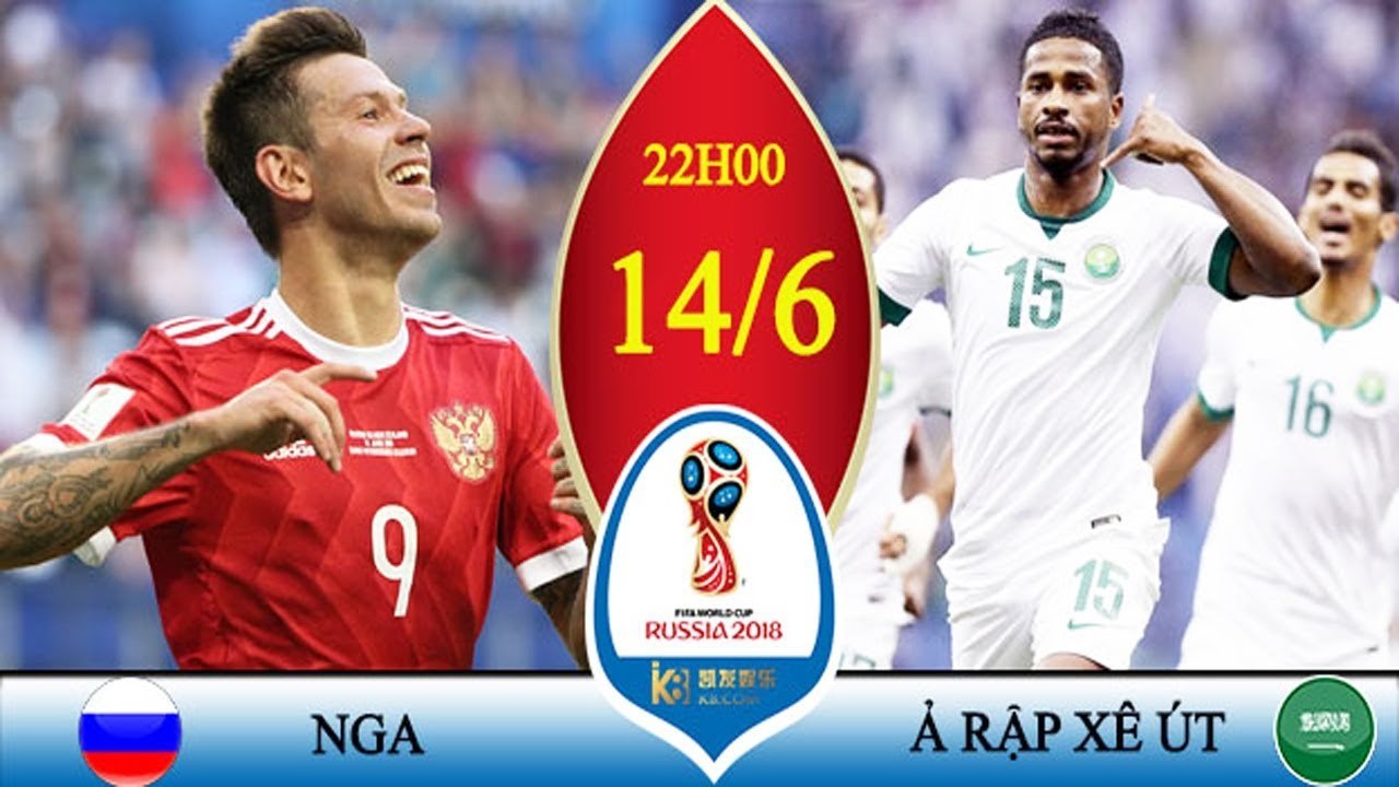 Lịch thi đấu bóng đá hôm nay 14/6