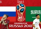 Lịch thi đấu World Cup 2018 hôm nay 14/6