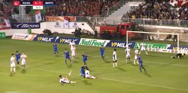 HAGL 2-2 Quảng Nam: Quang Huy gỡ hòa