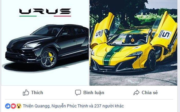 Đại gia Việt bí ẩn úp mở việc ‘tậu’ siêu xe Lamborghini Urus