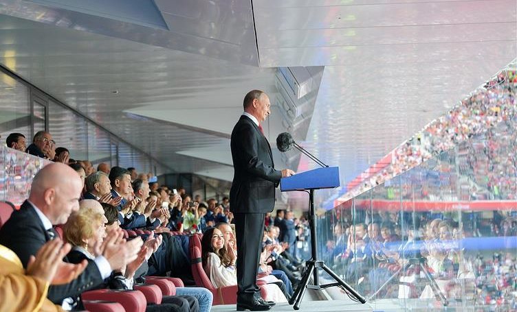 Tổng thống Putin tuyên bố khai mạc World Cup 2018