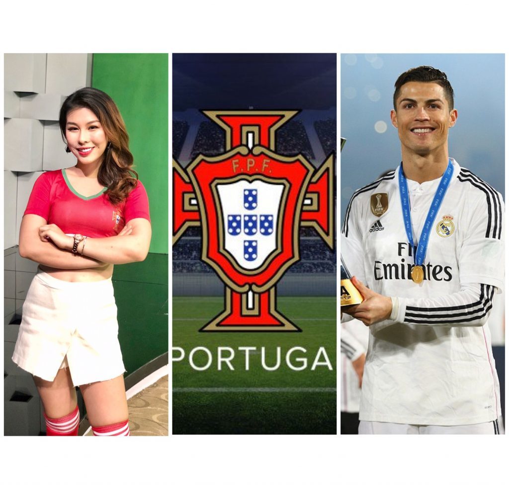 MC Vân Anh hâm mộ Ronaldo, đọ sắc với hot girl Tây Ban Nha