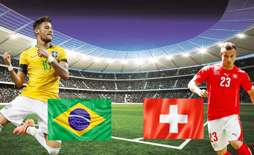 Xem trực tiếp trận Brazil vs Thụy Sỹ ở kênh nào?