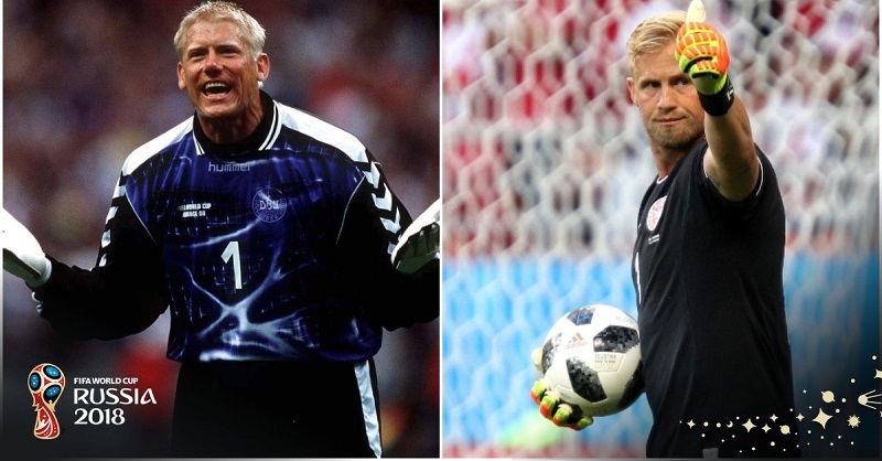 Schmeichel cha bình Schmeichel con 