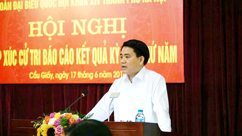 Chủ tịch HN Nguyễn Đức Chung nói về âm mưu của các thế lực thù địch